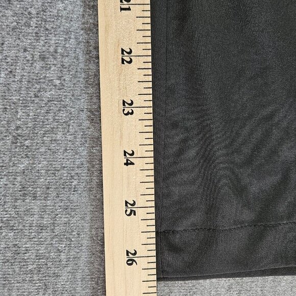 Old Navy Pants Womens XXL Black High Waist Wide Leg Stretch Quick Dry Front Slit - Picture 7 of 15